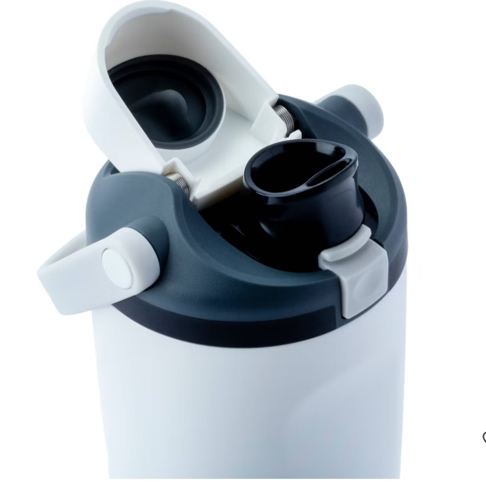 Owala White Insulated Water Bottle with Carry Handle 30oz - Picture 3 of 3